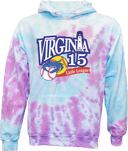 Tie-Dye Hoodies - District 15 Coach Pitch Tournament 2026 - Little League
