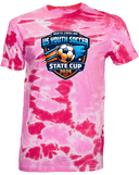 Tie-Dye Short Sleeves - USYS NC State Cup (w1/3) 2026 (Main Logo)