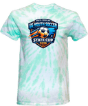 Tie-Dye Short Sleeves - USYS NC State Cup (w1/3) 2026 (Main Logo)