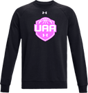 Under Armour Rival Fleece Crew - Girls UAA Session I 2026 (Bubblegum pink)