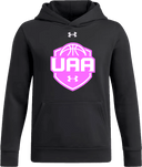 Under Armour Team Icon Fleece Hoodie - Girls UAA Session I 2026 (Bubblegum pink)
