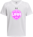 Under Armour Big Win Flag Jersey - Girls UAA Session I 2026 (Bubblegum pink)