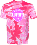 Under Armour Athletics Short Sleeve Tie-Dye - Girls UAA Session I 2026 (Bubblegum pink)
