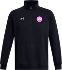 Under Armour Rival Fleece ¼ Zip - Girls UAA Session I 2026 (Bubblegum pink)