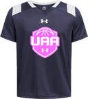 Under Armour Big Win Flag Jersey - Girls UAA Session I 2026 (Bubblegum pink)