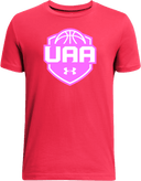 Under Armour Athletics Short Sleeve - Girls UAA Session I 2026 (Bubblegum pink)