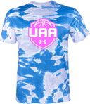 Under Armour Athletics Short Sleeve Tie-Dye - Girls UAA Session I 2026 (Bubblegum pink)