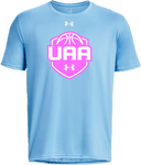 Under Armour Tech Team Short Sleeve - Girls UAA Session I 2026 (Bubblegum pink)