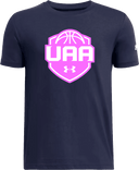 Under Armour Athletics Short Sleeve - Girls UAA Session I 2026 (Bubblegum pink)