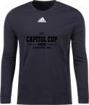 Adidas Cotton Long Sleeves - Seacoast Capitol Cup Tournament 2026 (Black Wordmark)