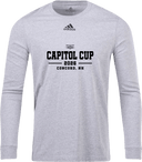 Adidas Cotton Long Sleeves - Seacoast Capitol Cup Tournament 2026 (Black Wordmark)