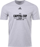 Adidas Cotton T-Shirt - Seacoast Capitol Cup Tournament 2026 (Black Wordmark)