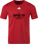 Adidas Cotton T-Shirt - Seacoast Capitol Cup Tournament 2026 (Black Wordmark)