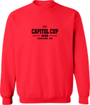 Crew Sweatshirt - Seacoast Capitol Cup Tournament 2026 (Black Wordmark)