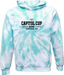 Tie-Dye Hoodies - Seacoast Capitol Cup Tournament 2026 (Black Wordmark)