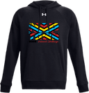 Under Armour Rival Fleece Hoodie - Naptown National Challenge 2026 (wordmark - stripes)