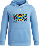 Under Armour Team Icon Fleece Hoodie - Naptown National Challenge 2026 (wordmark - stripes)