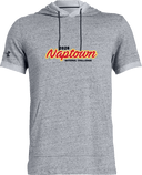 Under Armour Stadium Short Sleeve Hoodie - Naptown National Challenge 2026 (Wordmark - Black)