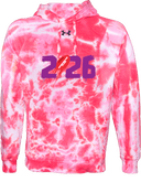 Under Armour Rival Fleece Hoodie Tie-Dye - Unrivaled Flag Youth Flag Football World Championships 2026 - HERO 9