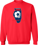 Crew Sweatshirt - USYS Illinois Cup (w1/2) 2026 (State Logo)