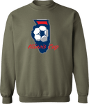 Crew Sweatshirt - USYS Illinois Cup (w1/2) 2026 (State Logo)