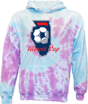 Tie-Dye Hoodies - USYS Illinois Cup (w1/2) 2026 (State Logo)