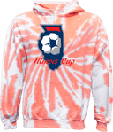 Tie-Dye Hoodies - USYS Illinois Cup (w1/2) 2026 (State Logo)