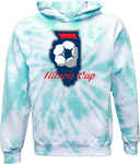 Tie-Dye Hoodies - USYS Illinois Cup (w1/2) 2026 (State Logo)