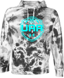 Under Armour Rival Fleece Hoodie Tie-Dye - Girls UAA Session I 2026 (Bright Aqua)