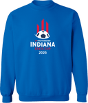 Crew Sweatshirt - USYS IN State Cup (w1/2) 2026 (White & Red)