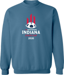 Crew Sweatshirt - USYS IN State Cup (w1/2) 2026 (White & Red)