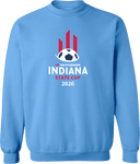 Crew Sweatshirt - USYS IN State Cup (w1/2) 2026 (White & Red)