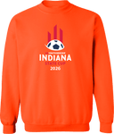 Crew Sweatshirt - USYS IN State Cup (w1/2) 2026 (White & Red)