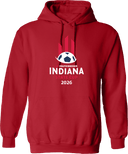 Hoodies - USYS IN State Cup (w1/2) 2026 (White & Red)