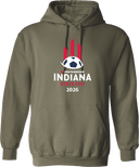 Hoodies - USYS IN State Cup (w1/2) 2026 (White & Red)