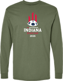 Long Sleeves - USYS IN State Cup (w1/2) 2026 (White & Red)