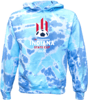 Tie-Dye Hoodies - USYS IN State Cup (w1/2) 2026 (White & Red)