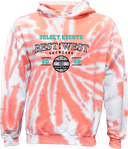 Tie-Dye Hoodies - Best Of The West Showcase 2026 (Collegaint Shield)