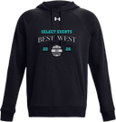 Under Armour Rival Fleece Hoodie - Best Of The West Showcase 2026 (Collegaint Shield)