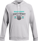 Under Armour Rival Fleece Hoodie - Best Of The West Showcase 2026 (Collegaint Shield)