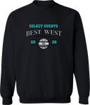 Crew Sweatshirt - Best Of The West Showcase 2026 (Collegaint Shield)