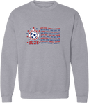 Crew Sweatshirt - Middle School Socceramma 2026 (Red & Blue)