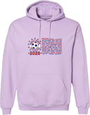 Hoodies - Middle School Socceramma 2026 (Red & Blue)