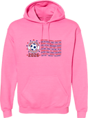 Hoodies - Middle School Socceramma 2026 (Red & Blue)