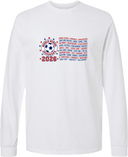 Long Sleeves - Middle School Socceramma 2026 (Red & Blue)