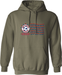 Hoodies - Middle School Socceramma 2026 (Red & Blue)