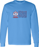 Long Sleeves - Middle School Socceramma 2026 (Red & Blue)