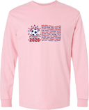 Long Sleeves - Middle School Socceramma 2026 (Red & Blue)