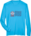 Performance Long Sleeves - Middle School Socceramma 2026 (Red & Blue)