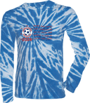 Tie-Dye Long Sleeves - Middle School Socceramma 2026 (Red & Blue)